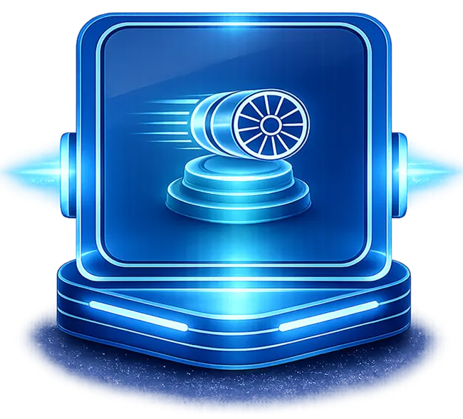 Glowing pedestal graphic symbolizing an award-winning SEO platform and top-tier services.
