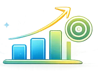 CRO Conversion Rate Optimization and Lead Generation Icon