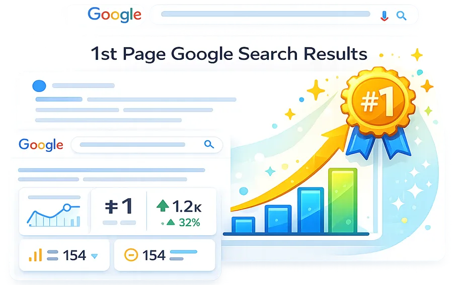 Digital Marketing Analytics Dashboard Showing ROI and Revenue Growth