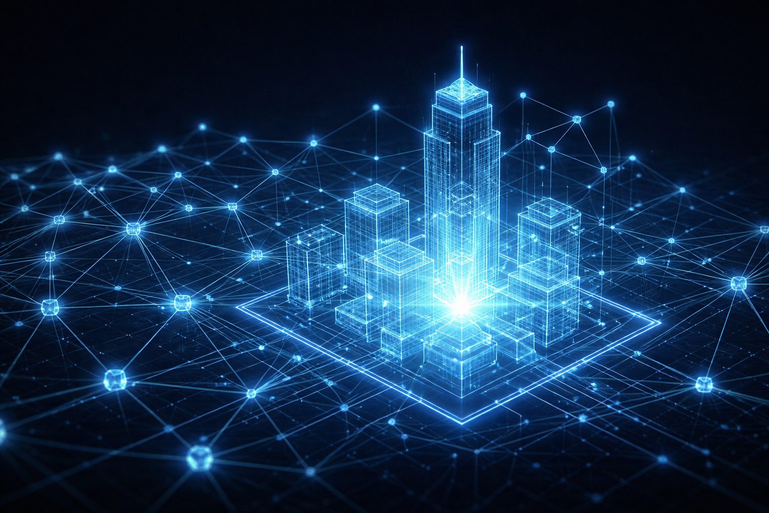 Scalable National SEO Digital Infrastructure and Site Architecture Blueprint showing interconnected authority nodes.