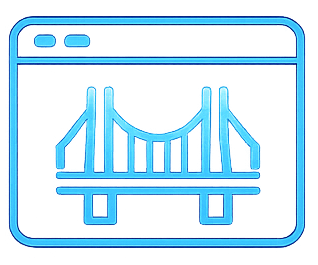 Website Internal Linking and Semantic Architecture Support Icon