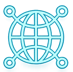 Digital target graphic representing Crystal Clear SEO as national search experts for small businesses.